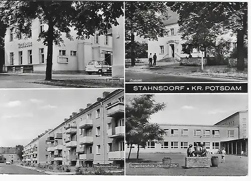 Ansichtskarte Stahnsdorf (Kr. Potsdam) - gelaufen 1988
