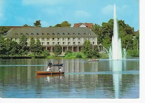 Ansichtskarte Bad Salzungen (Thür) - Kurhaus am Burgsee - nicht gelaufen 