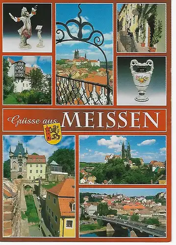 Ansichtskarte Meissen an der Elbe  - nicht gelaufen