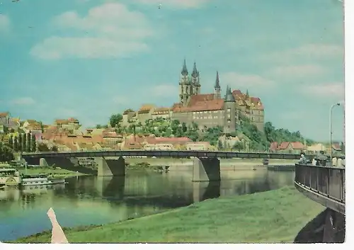 Ansichtskarte Meißen an der Elbe - Albrechtsburg und Dom  - nicht gelaufen