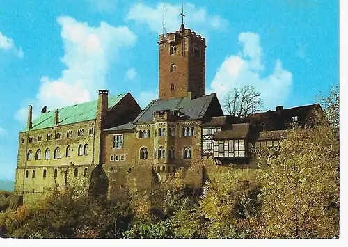 Ansichtskarte Eisenach / Thüringen - Die Wartburg von Südosten - nicht gelaufen