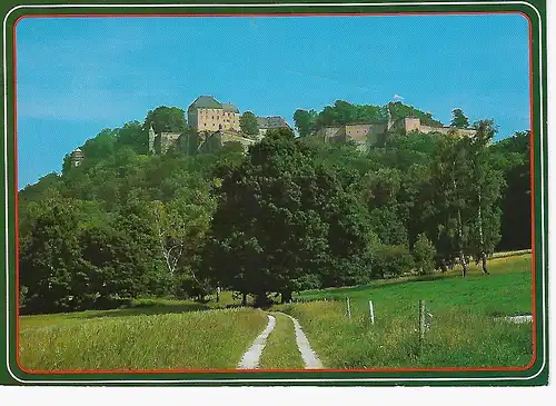 Ansichtskarte Schönes Elbsandsteingebirge - Festung Königstein - gelaufen 