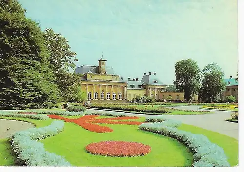 Ansichtskarte Dresden-Pillnitz - Neues Palais - gelaufen 1981