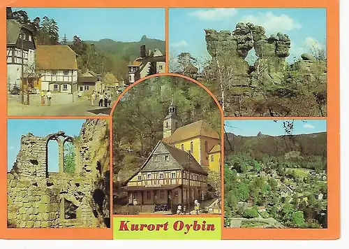 Ansichtskarte Kurort Oybin (Kr. Zittau) - nicht gelaufen 