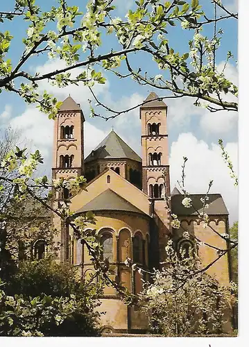 Ansichtskarte Maria Laach - Ostgruppe der Abteikirche - ars liturgica - nicht gelaufen