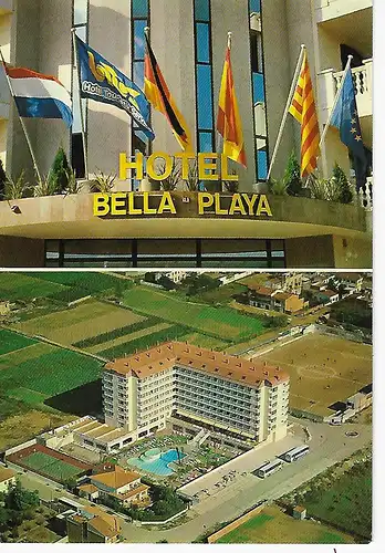 Ansichtskarte Malgrat de Mar Costa Dorada Spanien - gelaufen 1989