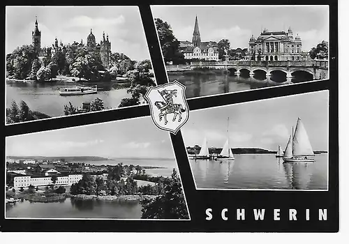 Ansichtskarte Schwerin - nicht gelaufen