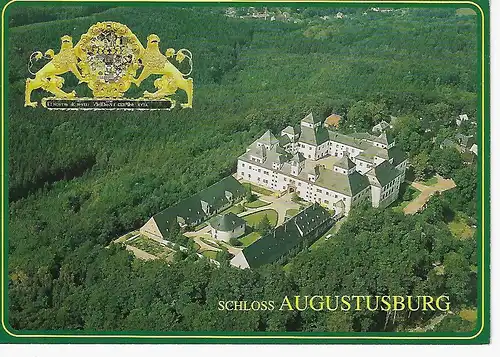 Ansichtskarte Schloss Augustusburg - nicht gelaufen