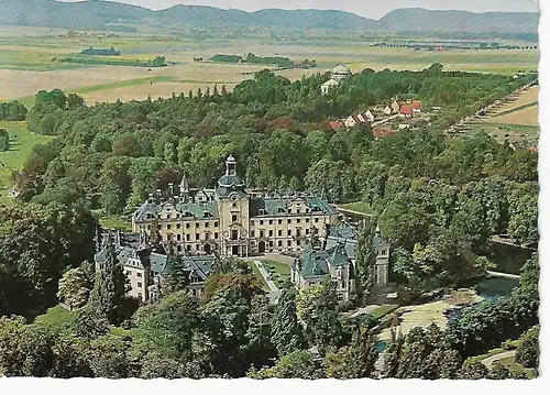 Ansichtskarte  Luftaufnahme Schloß Bückeburg - nicht gelaufen 