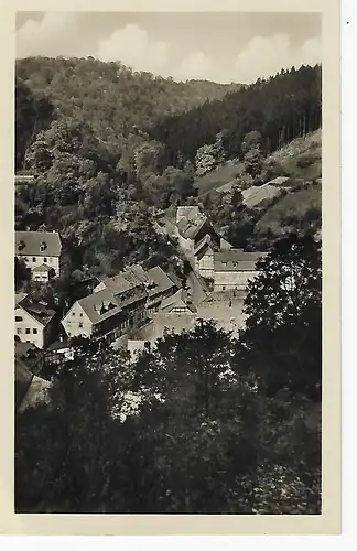 Ansichtskarte Luftkurort Stolberg (Harz) - Kaltes Tal - nicht gelaufen