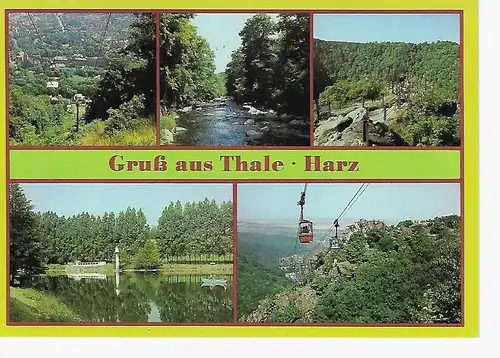 Ansichtskarte Thale (Harz) (Kr. Quedlinburg) - nicht gelaufen