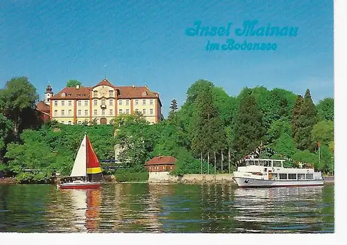 Ansichtskarte Insel Mainau im Bodensee - nicht gelaufen 