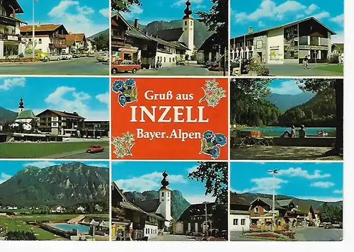 Ansichtskarte Inzell - Bayer. Alpen - nicht gelaufen