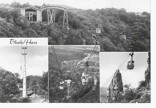 Ansichtskarte Thale (Harz) - Personenschwebebahn - nicht gelaufen