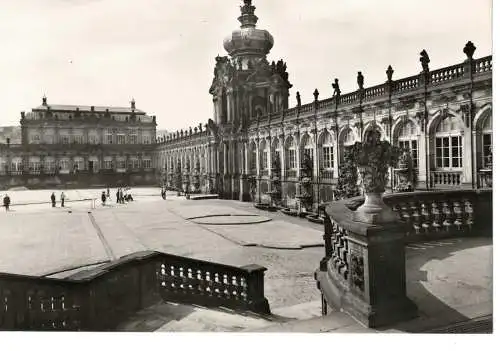Ansichtskarte Dresden - Zwinger - gelaufen 