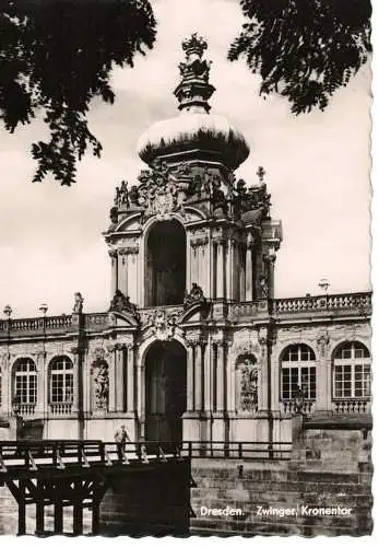 Ansichtskarte Dresden - Zwinger - Kronentor - nicht gelaufen 