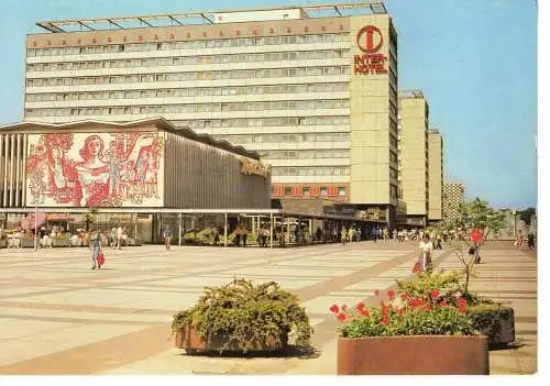 Ansichtskarte Dresden - Prager Straße - gelaufen