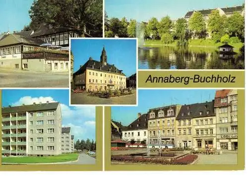 Ansichtskarte Annaberg-Buchholz - nicht gelaufen