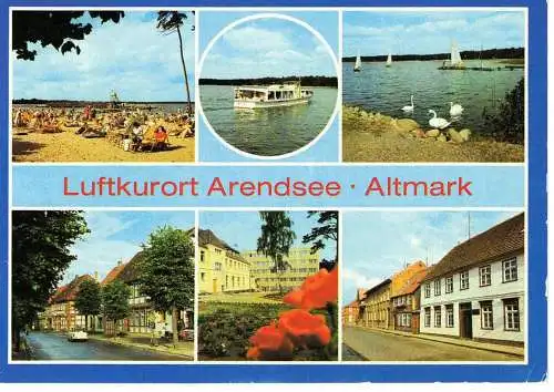 Ansichtskarte Luftkurort Arendsee - Altmark - gelaufen 