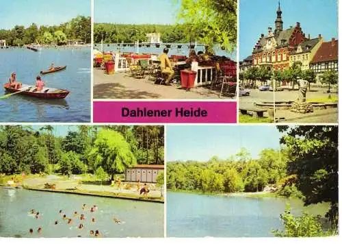 Ansichtskarte Dahlener Heide - gelaufen 1982