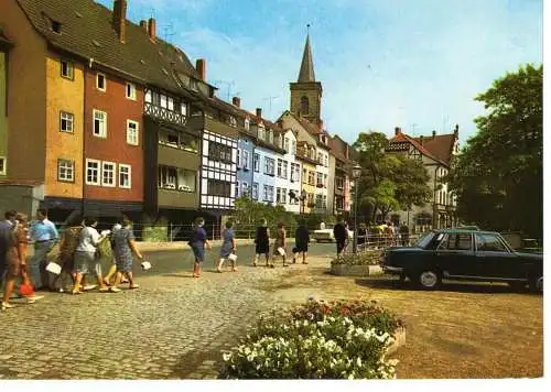Ansichtskarte Erfurt - Häuser der Krämerbrücke - nicht gelaufen