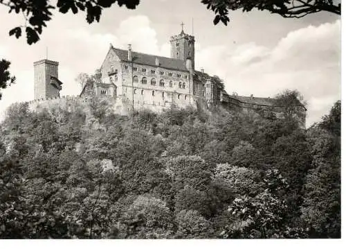 Ansichtskarte Eisenach - Die Wartburg - nicht gelaufen