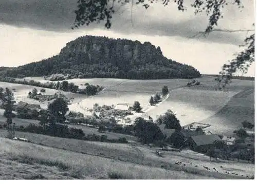 Ansichtskarte Die Pfaffensteine im Elbsandsteingebirge - nicht gelaufen 