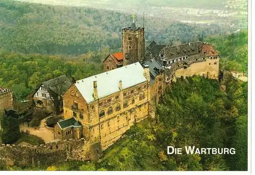 Ansichtskarte Die Wartburg bei Eisenach (Thür.) - nicht gelaufen