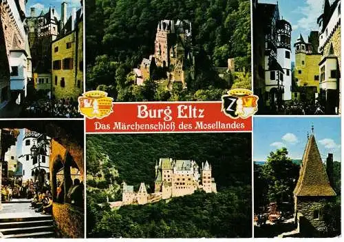 Ansichtskarte Burg Eltz  -Das Märchenschloß des Mosellandes - nicht gelaufen