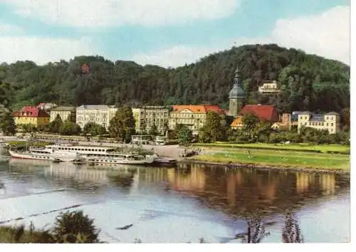 Ansichtskarte Bad Schandau (Kr. Pirna) - Sächsische Schweiz - nicht gelaufen 
