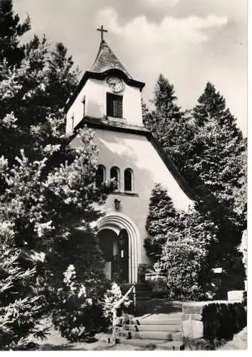 Ansichtskarte Oberbärenburg / Erzgebirge - Sächsische Schweiz - Waldkapelle - nicht gelaufen 