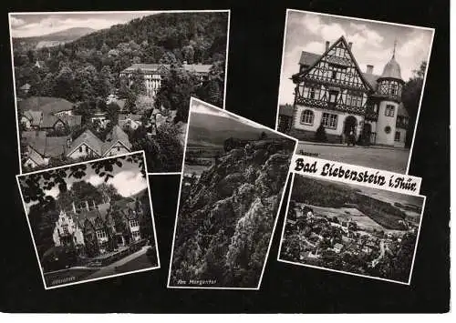 Ansichtskarte Bad Liebenstein in Thüringen (Kr. Bad Salzungen) -  gelaufen 1964