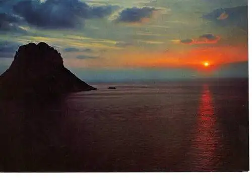 Ansichtskarte Ibiza - Altardecer en Es Vedrá - nicht gelaufen