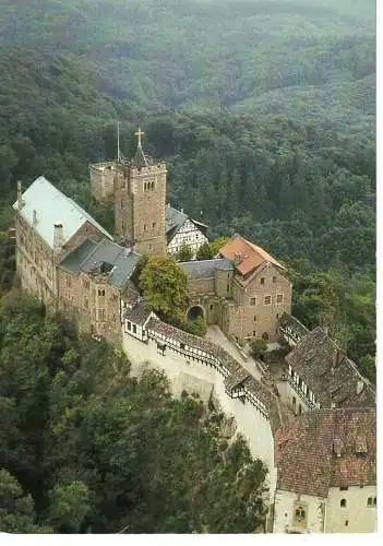 Ansichtskarte Eisenach - Wartburg - gelaufen 