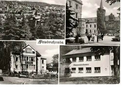 Ansichtskarte Friedrichroda / Thür. Wald - gelaufen 1978