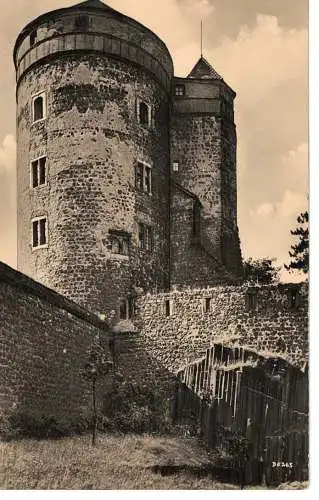 Ansichtskarte Burg Stolpen i. Sa. - Burgruine - nicht gelaufen