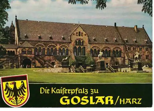 Ansichtskarte Die Kaiserpfalz zu Goslar / Harz - nicht gelaufen