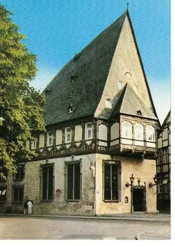 Ansichtskarte Goslar / Harz - Hotel Brusttuch - erbaut 1526 - nicht gelaufen