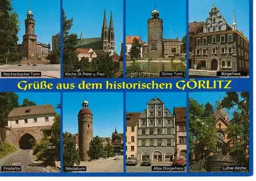 Ansichtskarte Görlitz an der Neiße - nicht gelaufen