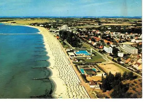 Ansichtskarte Ostseeheilbad Grömitz - gelaufen 1976