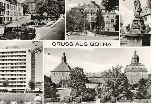 Ansichtskarte Gotha - nicht gelaufen 