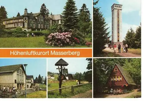 Ansichtskarte Höhenluftkurort Masserberg - nicht gelaufen