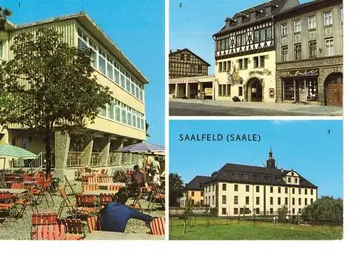 Ansichtskarte Saalfeld (Saale) - nicht gelaufen