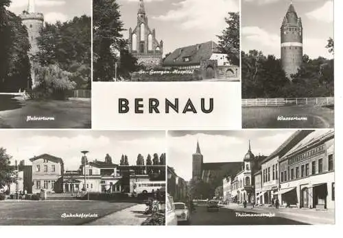 Ansichtskarte Bernau - gelaufen 1979