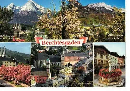 Ansichtskarte Berchtesgaden - gelaufen 1994