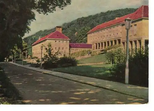 Ansichtskarte Bad Berka - Sanatorium - gelaufen 