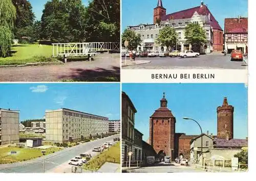 Ansichtskarte Bernau bei Berlin - gelaufen 