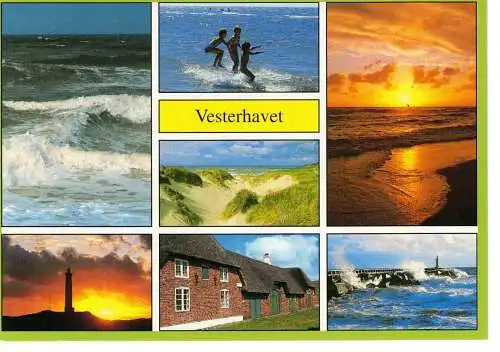 Ansichtskarte Vesterhavet - nicht gelaufen 