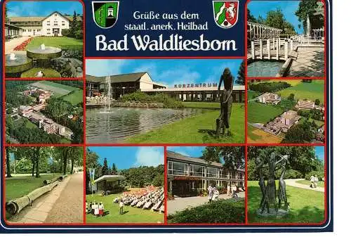 Ansichtskarte Bad Waldliesborn / Westfalen - nicht gelaufen