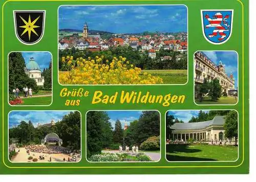 Ansichtskarte Bad Wildungen - nicht gelaufen